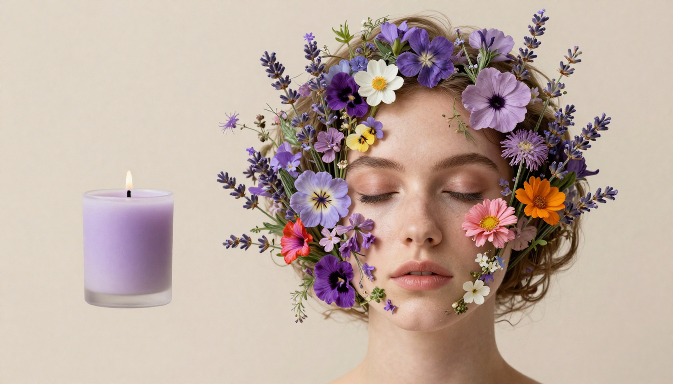 Skryxellzomralex Lavender Dreams scented candle